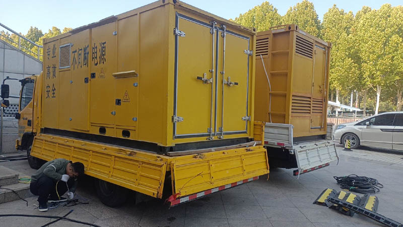 迎江柴油发电机组和UPS电源配合使用时的注意事项